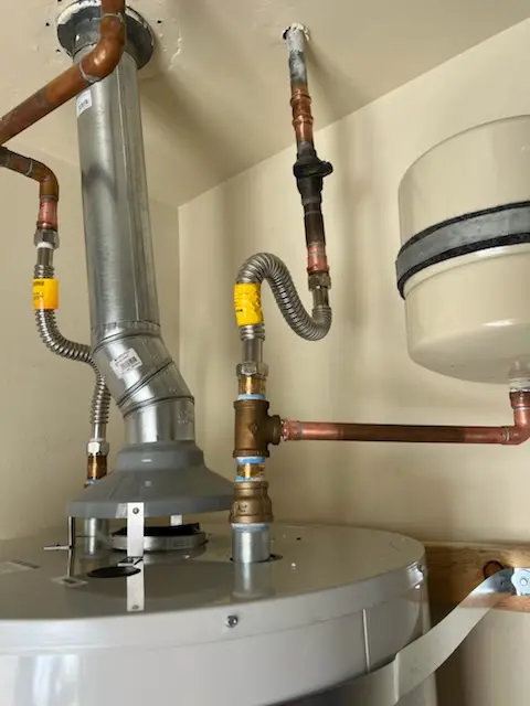 Water heater installation and plumbing repair in Stewartville